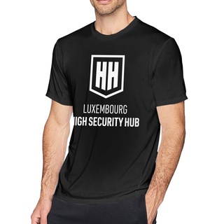 Luxemboutg เสื้อยืด รักษาความปลอดภัยสูง สําหรับผู้ชาย