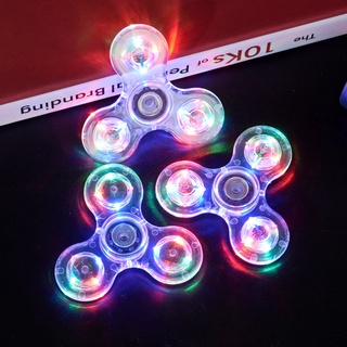 พร้อมส่ง ไจโร ของเล่น LED Fidget Spinner ของเล่นเด็ก แฮนด์สปินเนอร์