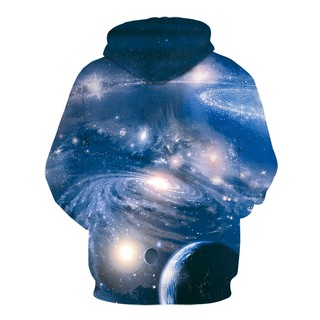 ภาพขนาดย่อของภาพหน้าปกสินค้าSpace Galaxy Hoodies Men Sweatshirt Hooded 3d Clothing Hoody 3D Starry Sky Print Jacket จากร้าน qinruizhi.th บน Shopee