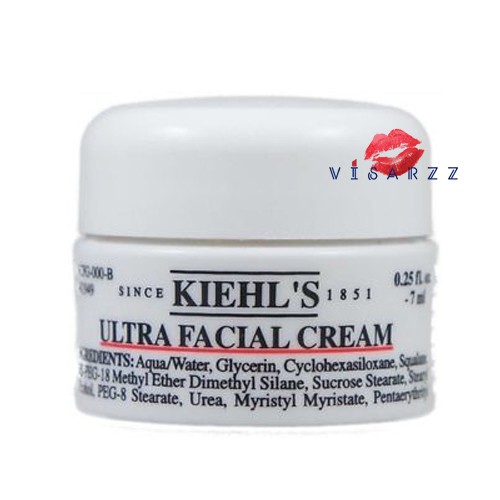 ภาพหน้าปกสินค้า(Tester 7mL) Kiehl's Ultra Facial Cream มอยส์เจอไรเซอร์เนื้อบางเบาสำหรับทุกวัน ช่วยให้ผิวนุ่มชุ่มชื้นตลอด 24 ชั่วโมง จากร้าน visarzz บน Shopee