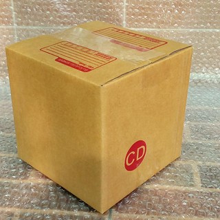 กล่องไปรษณีย์ เบอร์ CD แพค20ใบ  ขนาด 15x15x15 ซ.ม กล่องใส่ของ กล่องแพคของ กล่องพัสดุ