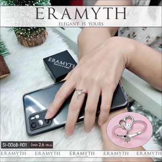 Eramyth Jewelry แหวน เงินแท้  SI-0068-R01 งานฝังเพชรสวิลCZ สินค้ามาตรฐานส่งออก