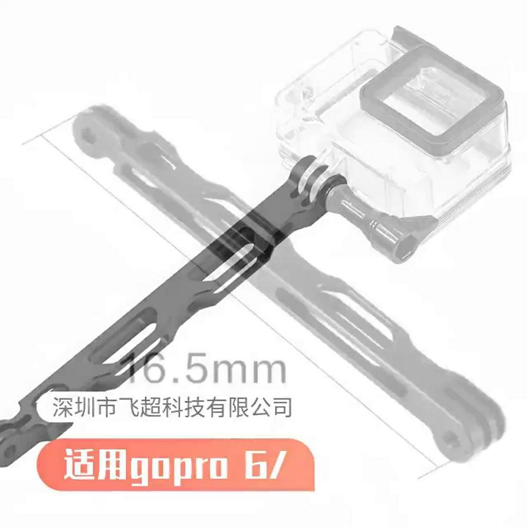 ขาตั้งกล้องเซลฟี่-อลูมิเนียม-สีดํา-สําหรับ-insta360-one-r-x-gopro-max-dji-osmo