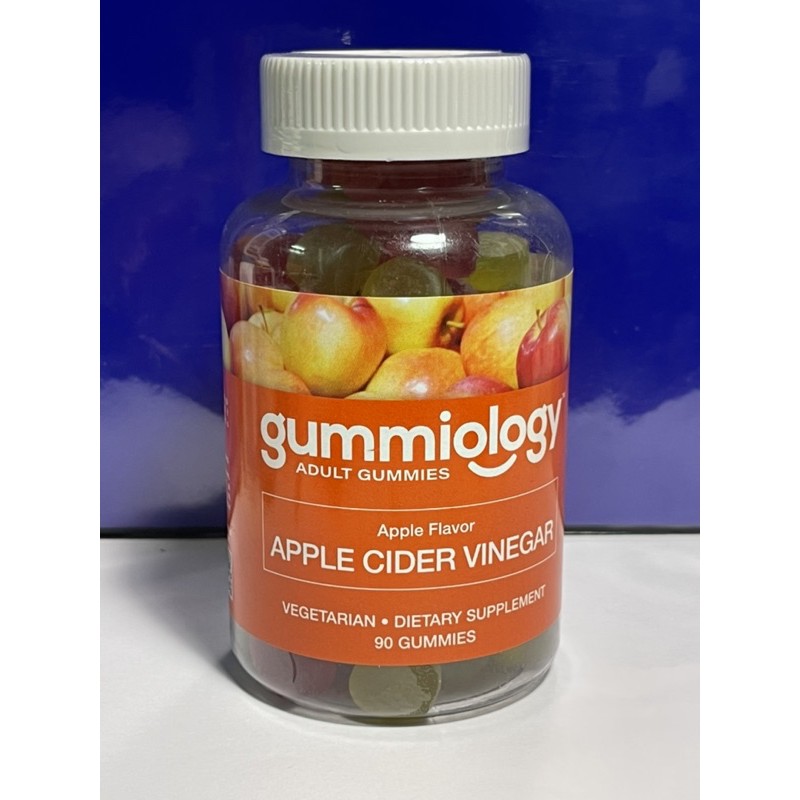 (ของแท้พร้อมส่ง) Gummiology,Adult Apple Cider Vinegar Gummies,Natural
