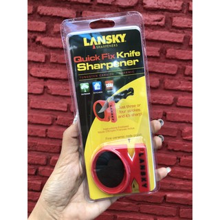 ที่ลับมีดแบบพกพา Lansky Quick Fix Pocket Sharpener ของแท้ USA.