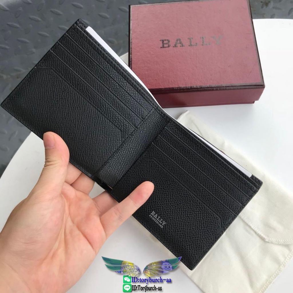 bally-bifold-flip-small-wallet-purchase-multislots-card-holder-coin-pouch