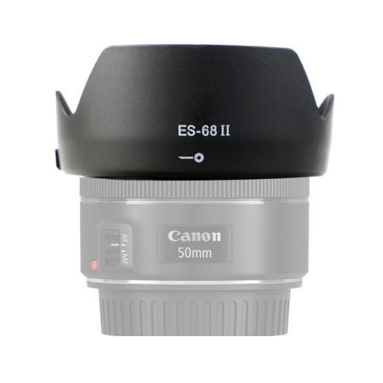 ภาพหน้าปกสินค้าฮูดเลนส์ ES-68ii ทรงกลีบดอกไม้ Hood Canon EF 50mm. f/1.8 STM ผิวด้าน จากร้าน pscamera บน Shopee