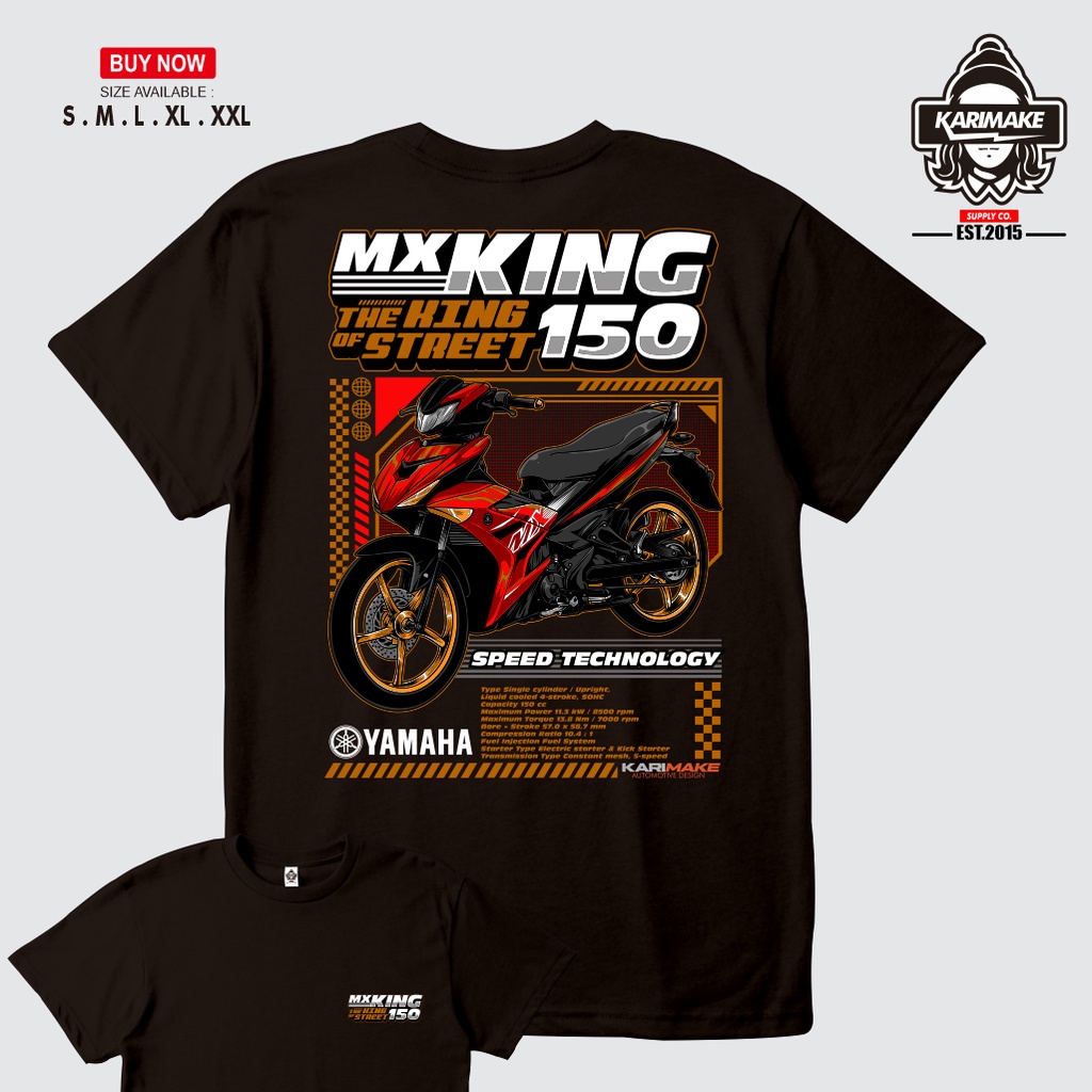 เสื้อยืด-ลายรถจักรยานยนต์-karimake-yamaha-mx-king-150cc-2022-v4s-5xl