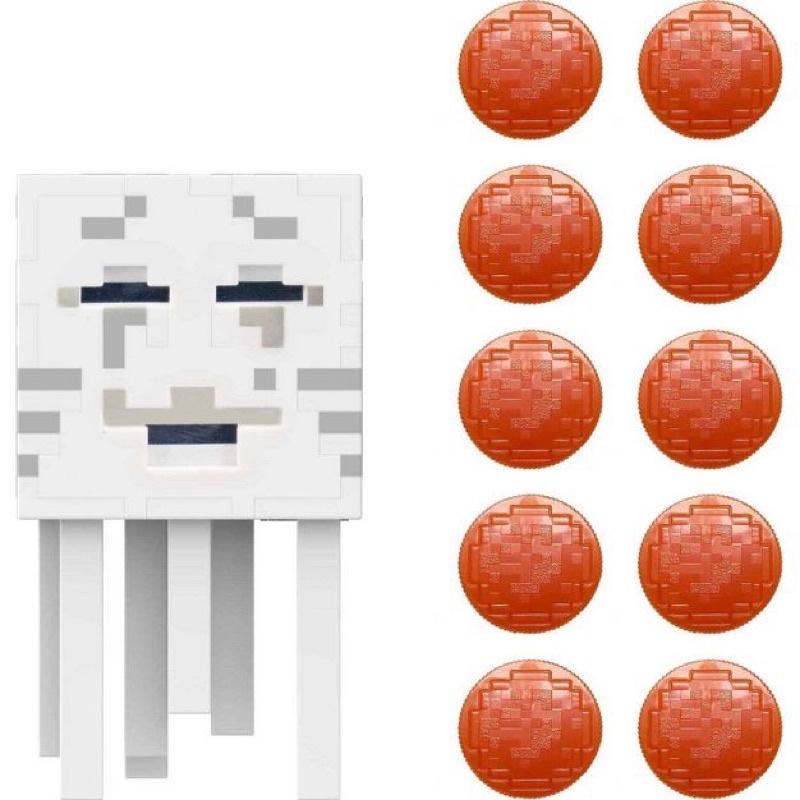 mattel-minecraft-fireball-ghast-ของแท้-รุ่นใหม่ยิงได้