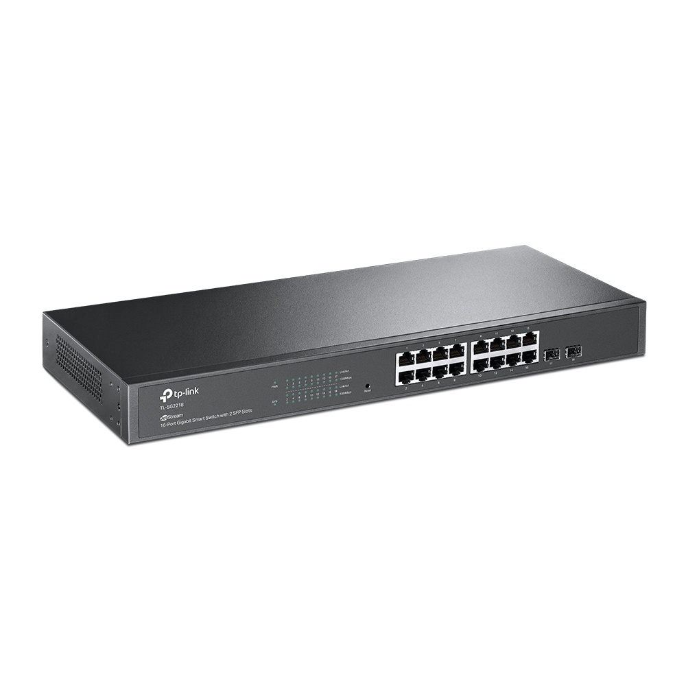 ภาพสินค้าTP-LINK TL-SG2218 JetStream 16-Port Gigabit Smart Switch with 2 SFP Slots จากร้าน satitjaichumni บน Shopee ภาพที่ 2