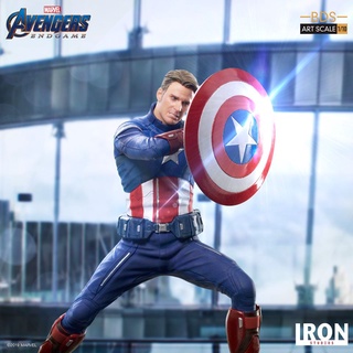 🚛 สินค้าพร้อมส่ง Iron Studios BDS Art Scale 1/10 Avengers: Endgame - Captain America 2023