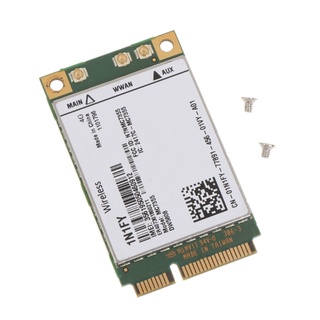 Qj โมดูลการ์ดไร้สาย MC7355 mini PCIe LTE HSPA+ GPS 100Mbps 4G สําหรับ 1N1FY DW5808 Dell1900 2100 850 700 (B17) 700