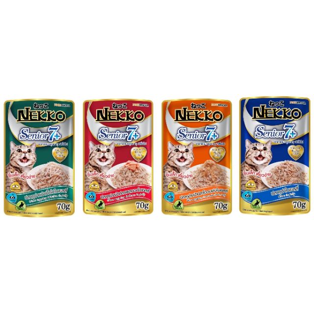 nekko-senior-7-12-ซอง-อาหารแมวแก่-อาหารแมวสูงวัย-อาหาร-แมวแก่-แมวสูงวัย-อาหารแมว-อาหารเปียก