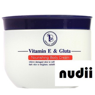 ครีม เบลล่า ทรี Cream vitamin E &amp; gluta bella three วิตามินอี และ กลูต้า ปริมาณ 200ml.