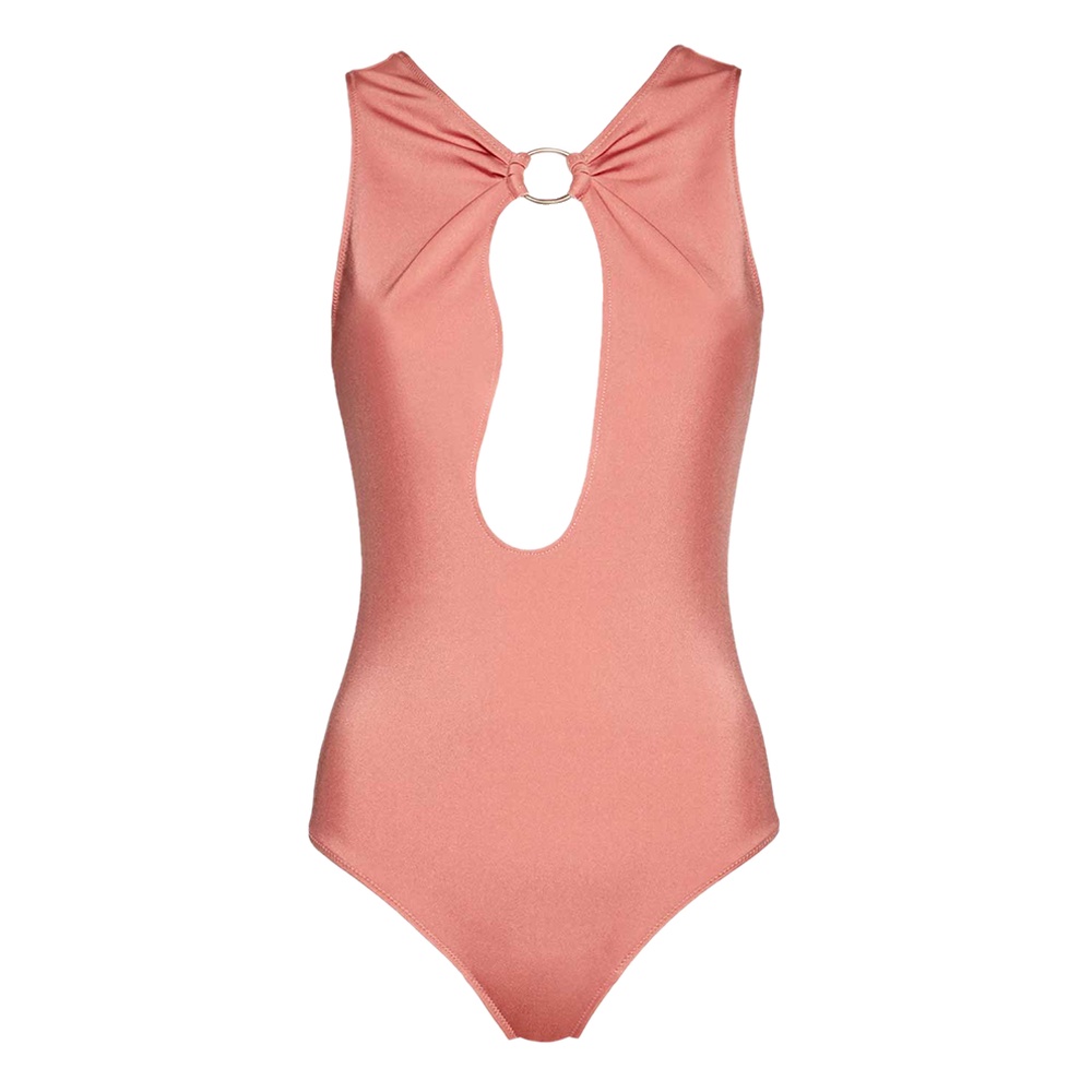 angelys-balek-ชุดว่ายน้ำ-free-form-keyhole-swimsuit-รุ่น-ss21sw006004012-สีพีช