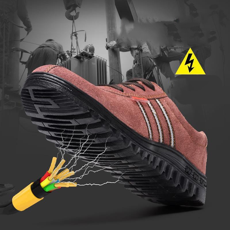 ภาพหน้าปกสินค้ารองเท้านิรภัย รองเท้าหุ้มฉนวน รองเท้าช่างไฟฟ้า รองเท้าเซฟตี้ ฉนวนกันความร้อน 6KV รองเท้าเชื่อม
