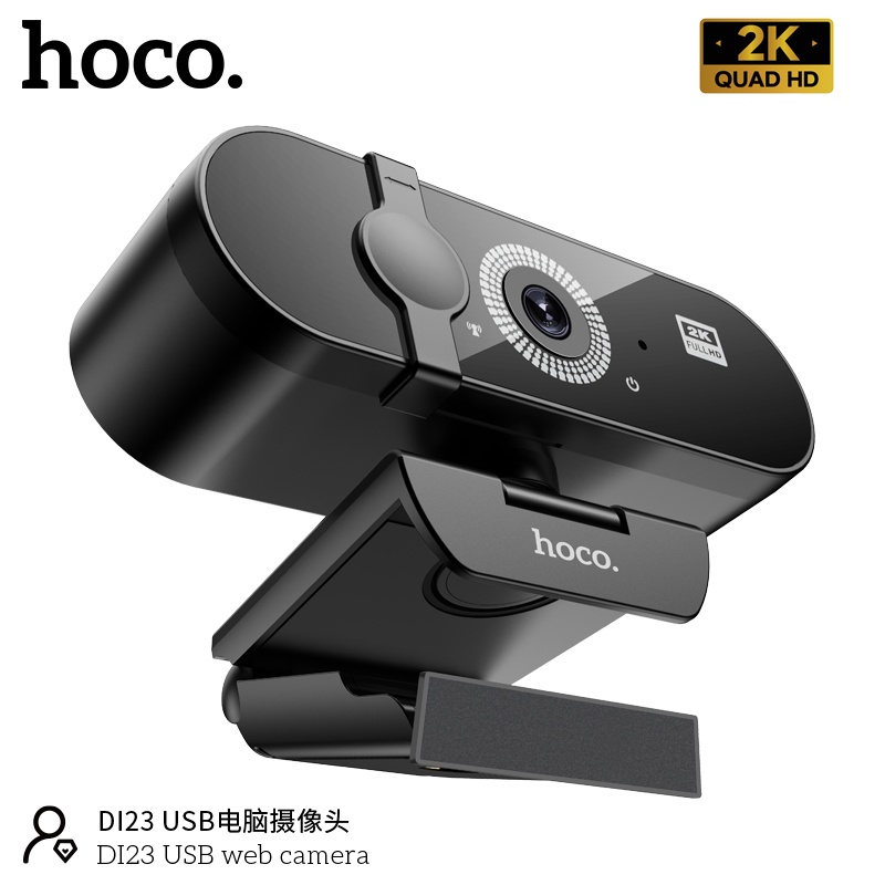 ภาพสินค้าHoco DI01 DI06 Web Camera 1080P webcam กล้องเว็บแคม ความละเอียด 1080P และ 2K จากร้าน orsen_official_store บน Shopee ภาพที่ 4