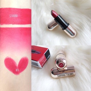 ลิป Sivanna HF688 เบอร์ 11 ของแท้ โปรลด 4 ท่านแรก Premium Matte Lipstick lipstick