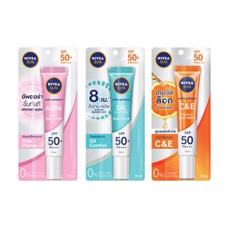 โปรโมชั่น : NIVEA นีเวีย ซัน กันแดดผิวหน้า SPF50 ขนาด 30 มล. เลือกสูตรได้