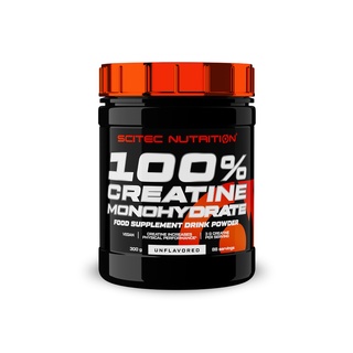 สินค้า SCITEC NUTRITION Creatine Monohydrate 300g (ครีเอทีนผง ไม่มีรสชาติ เพิ่มแรงต้าน)