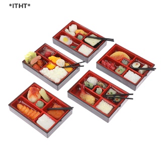 ภาพหน้าปกสินค้าItht ชุดกล่องอาหารญี่ปุ่น พร้อมตะเกียบ สําหรับบ้านตุ๊กตา 1:12 ซึ่งคุณอาจชอบราคาและรีวิวของสินค้านี้