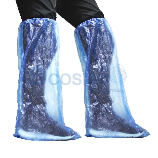 ภาพขนาดย่อของภาพหน้าปกสินค้าพร้อมส่ง   ถุงคลุมรองเท้า ถุงคลุมขา ถุงคลุมรองเท้ากันฝน พลาสติก สีฟ้า Leg Cover จากร้าน clinichub บน Shopee
