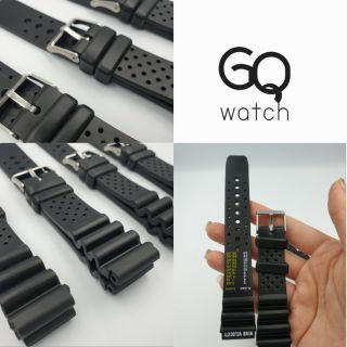 สินค้า GQ watch สายยางทรง SEIKO สายนาฬิกาดำน้ำ สายยาง 20มิล สายยาง 22มิล
