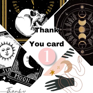 ภาพหน้าปกสินค้าการ์ดขอบคุณ มินิมอล Thank you card “แม่หมอ” สายมูต้องโดนถูกที่สุดในช็อปปี้ TW2 ที่เกี่ยวข้อง