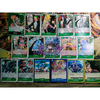 One Piece Card Game OP02 ( Single Card สีเขียว )