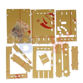 กล่องเคสอะคริลิคใส สําหรับ DSO138 2.4 นิ้ว TFT Digital Oscilloscope Kit Case Making Electronic Diagnostic Tool Diy