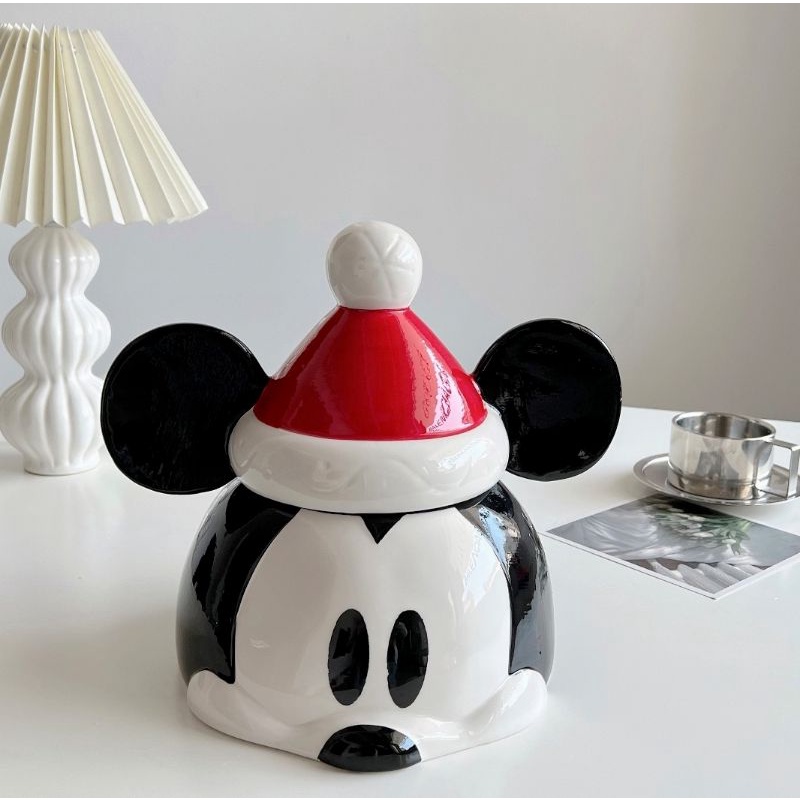 โถใส่ของลายmickey-mouse