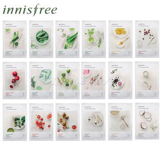 (แท้100%) มาส์กหน้า Innisfree My Real Squeeze Mask EX 20ml.