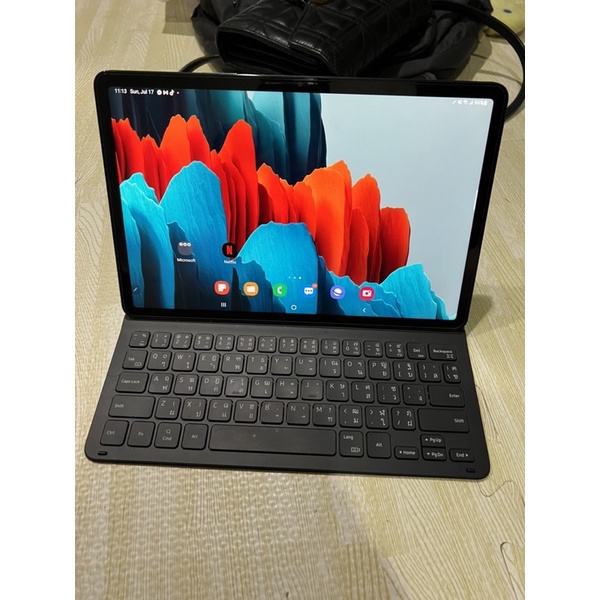 Used Samsung Galaxy Tab S7 Lte 128GB + เคสคีย์บอร์ดแท้ | Shopee Thailand
