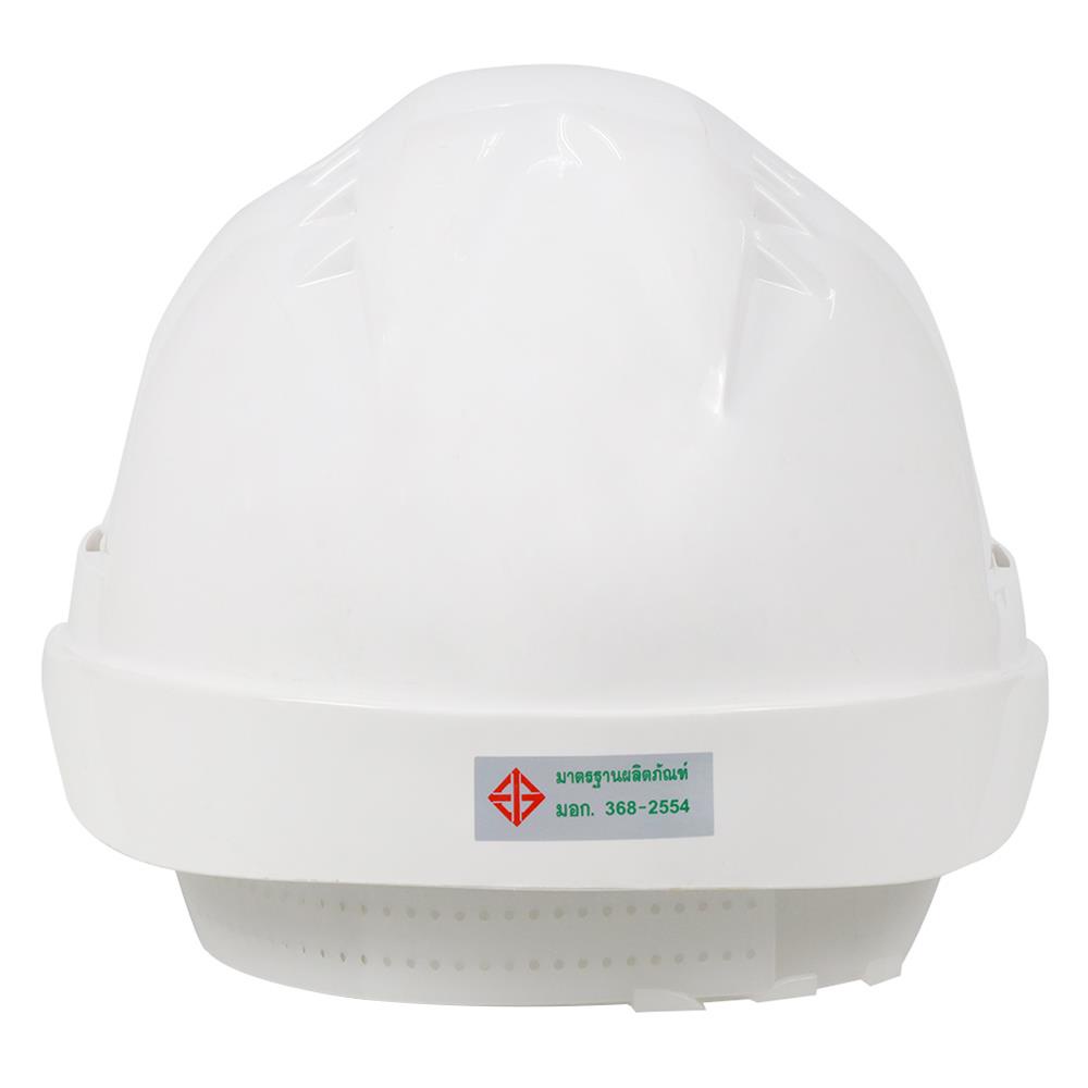 หมวกนิรภัย-มอก-pangolin-สีขาว-อุปกรณ์นิรภัยส่วนบุคคล-tis-safety-helmet-pangolin-white