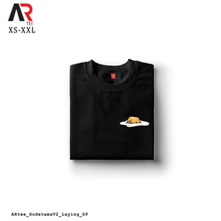 เสื้อโอเวอร์ไซ - AR Tee Gudetama วางไข่เสื้อเชิ้ตที่กําหนดเอง Unisex Tshirt สําหรับผู้หญิงและผู้ชาย