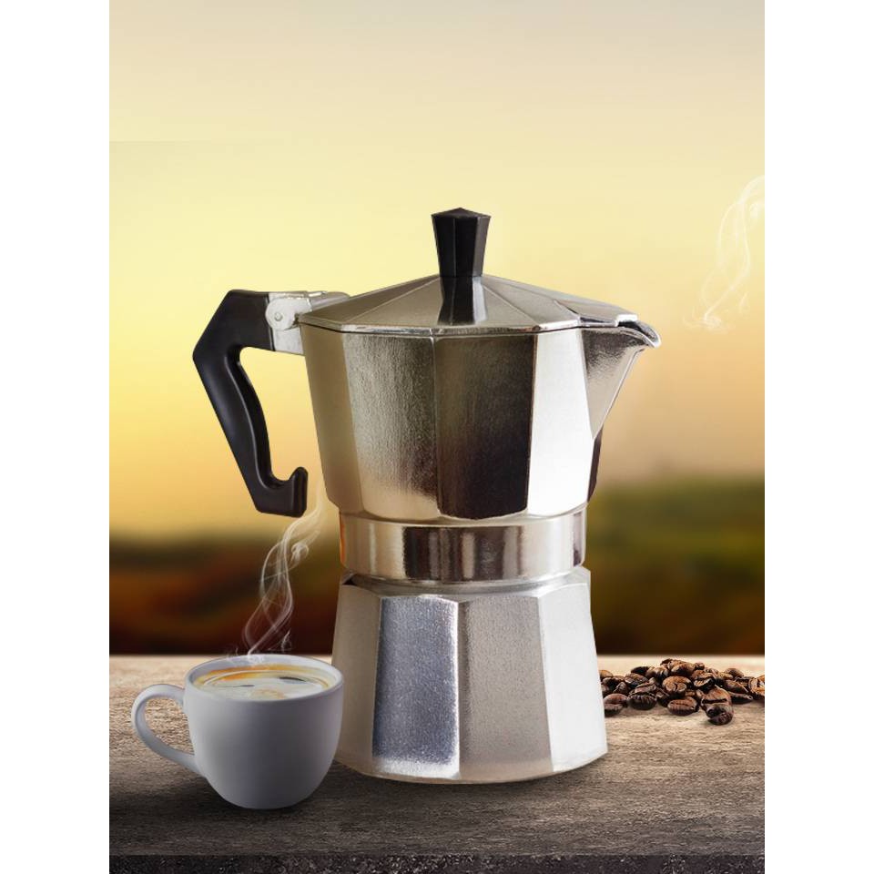 โมก้าพอท-หม้อต้มกาแฟ-เอสเพรสโซ่-หม้อต้มกาแฟ-โมก้าพอท-moka-pot-stovetop-espresso-maker