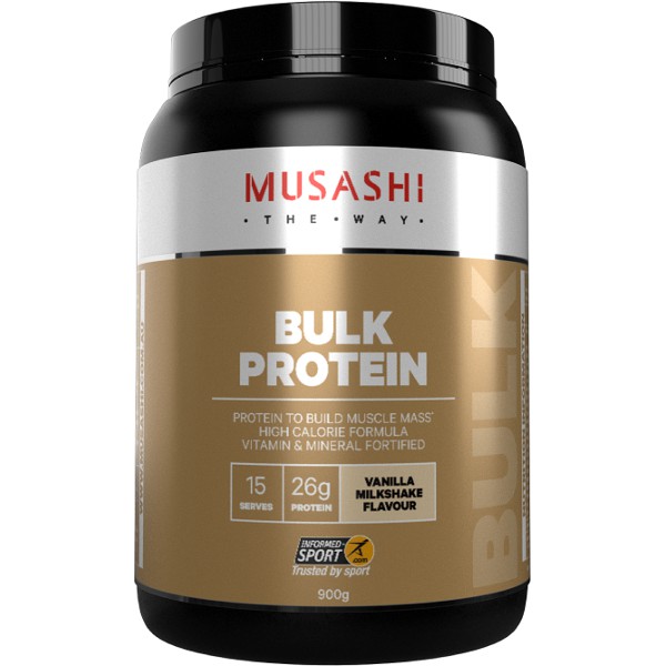 ภาพหน้าปกสินค้าMusashi Bulk Mass Gain Whey Protein เวย์โปรตีนเพิ่มน้ำหนัก (สินค้าใหม่พร้อมส่ง) จากร้าน thaisportssupplements บน Shopee