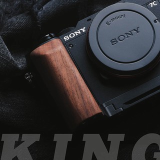 Sony Sony a7c ฐานขาตั้งกล้อง โลหะผสมอลูมิเนียม ด้ามจับไม้ รูปตัว L a7c