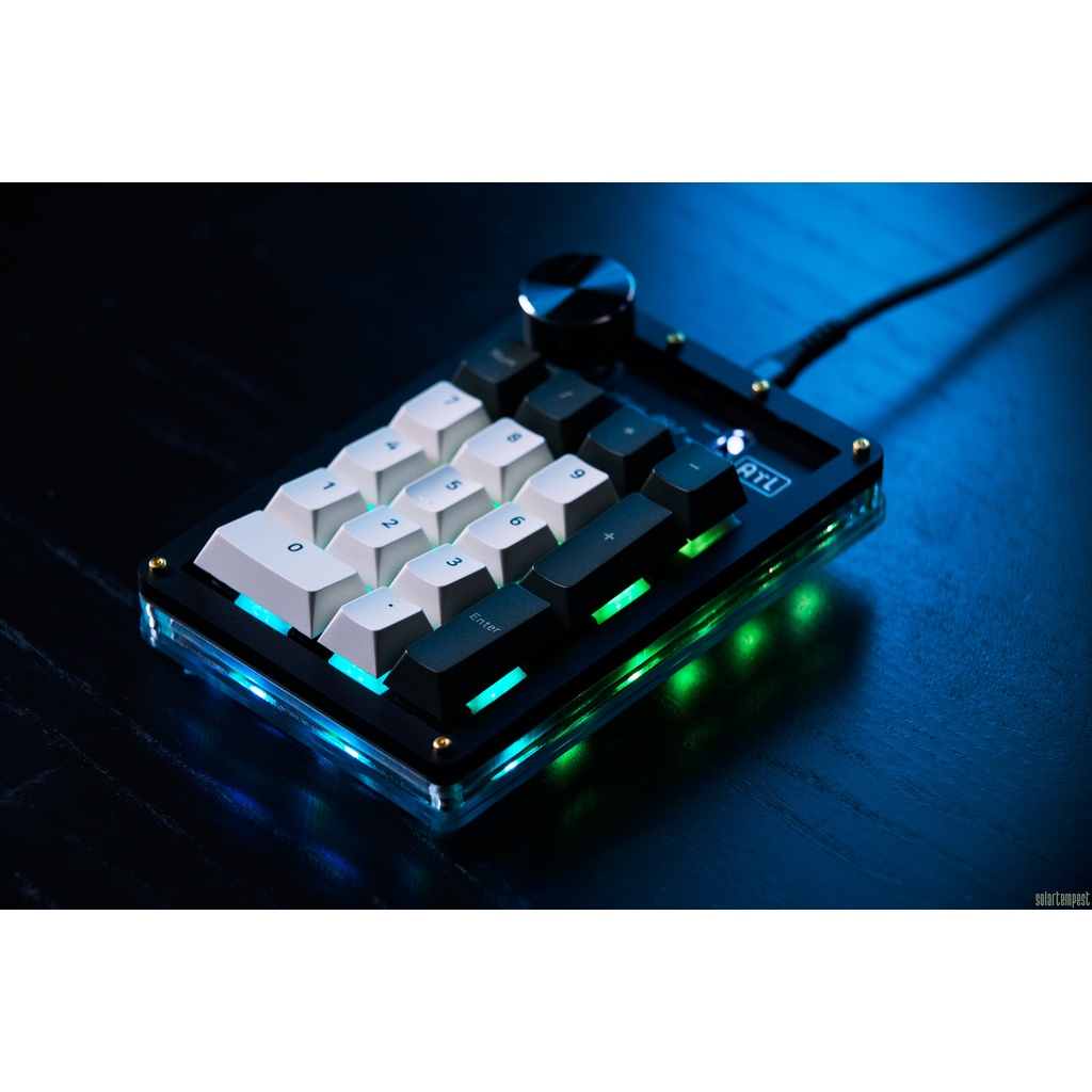 Atlantis PS17 Hotswap RGB Numpad พร้อมลูกบิดโรตารี่ | Shopee Thailand