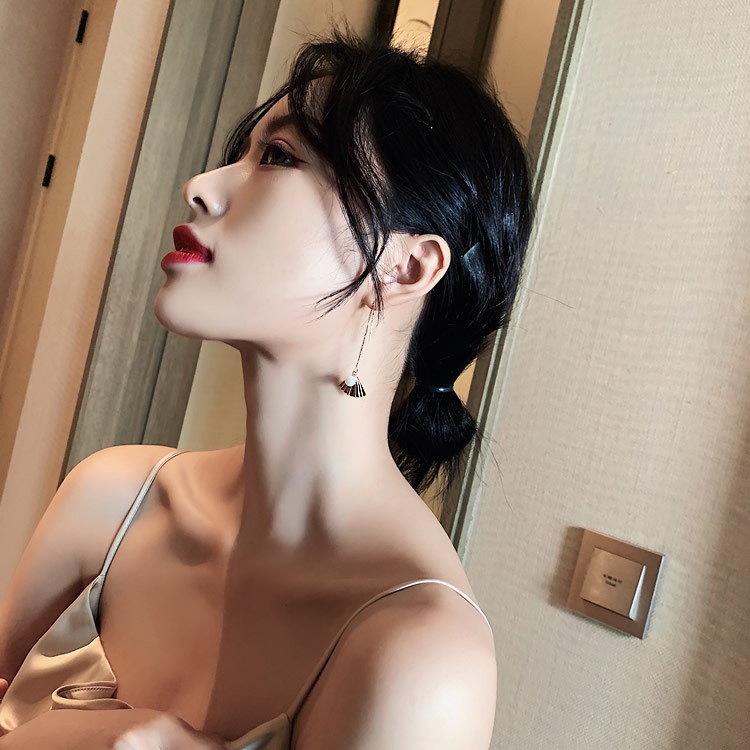 925-silver-needle-ear-thread-female-zircon-flower-plate-light-luxury-earrings-asymmetric-chinese-fan-shaped-pearl-earrin