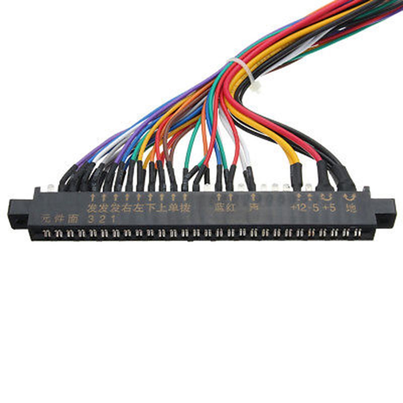 jamma-harness-สายไฟหลายเส้นวิดีโอเกม-pcb-เคเบิ้ล-bjamall