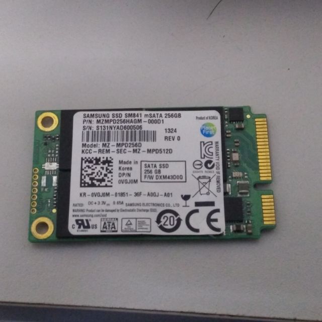 SSD mSATA 256GB Samsung | Shopee Thailand