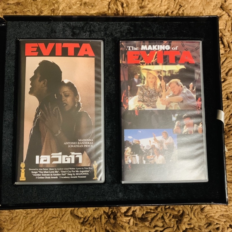 madonna-evita-vhs-boxset-พร้อมส่ง-not-cd