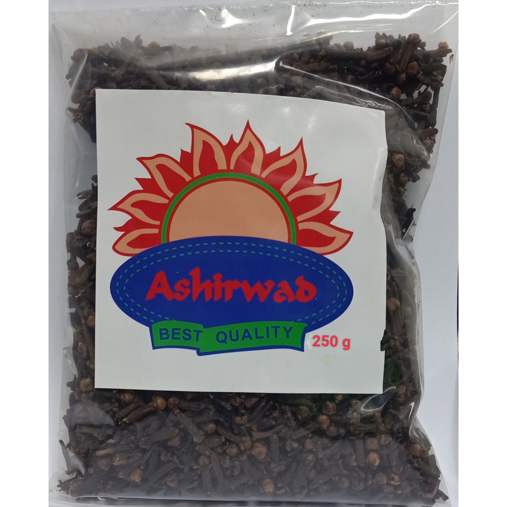 ashirwad-cloves-กานพลู-loung-250g-สมุนไพรแห้ง-จากอินเดีย
