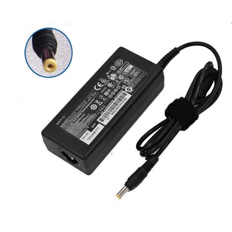 ภาพหน้าปกสินค้าOEM Adapter HP Compaq 18.5V3.5A (4.8x1.7mm) หัวเหลือง (Black) จากร้าน chow.shop บน Shopee