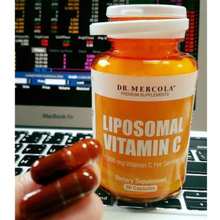 ภาพขนาดย่อของภาพหน้าปกสินค้าวิตามินซีไลโปโซม Dr. Mercola Liposomal Vitamin C 1000 mg/ 60 Capsules จากร้าน puppy142 บน Shopee ภาพที่ 5