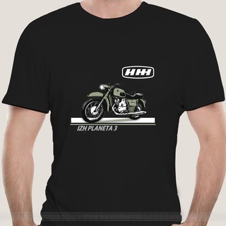 [S-5XL]เสื้อยืด พิมพ์ลายรถจักรยานยนต์ Motorbike Izh Planeta classic Ussr Retro Cccp s Novelty 80 สไตล์คลาสสิก ไม่ซ้ําใคร