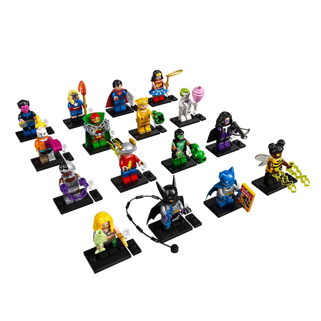 71026-lego-minifigures-dc-super-heroes-series-ครบชุด-16-ตัว-สินค้าถูกแพ็คอยู่ในซองไม่โดนเปิด