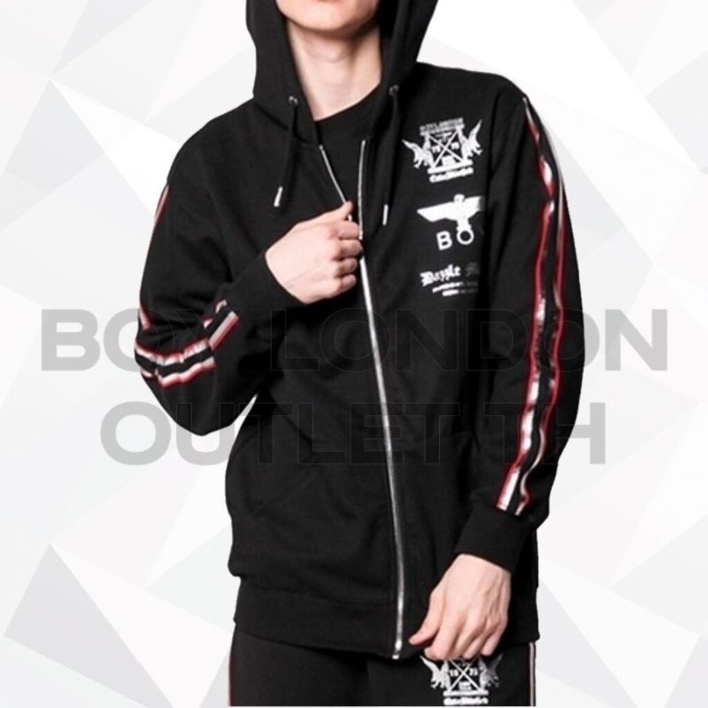 boy-london-sweater-รุ่น-b81tc1329u-black-sliver-มีฮู๊ด