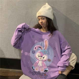 Kawaii​ เสื้อลายน้องกระต่ายปักนูน​